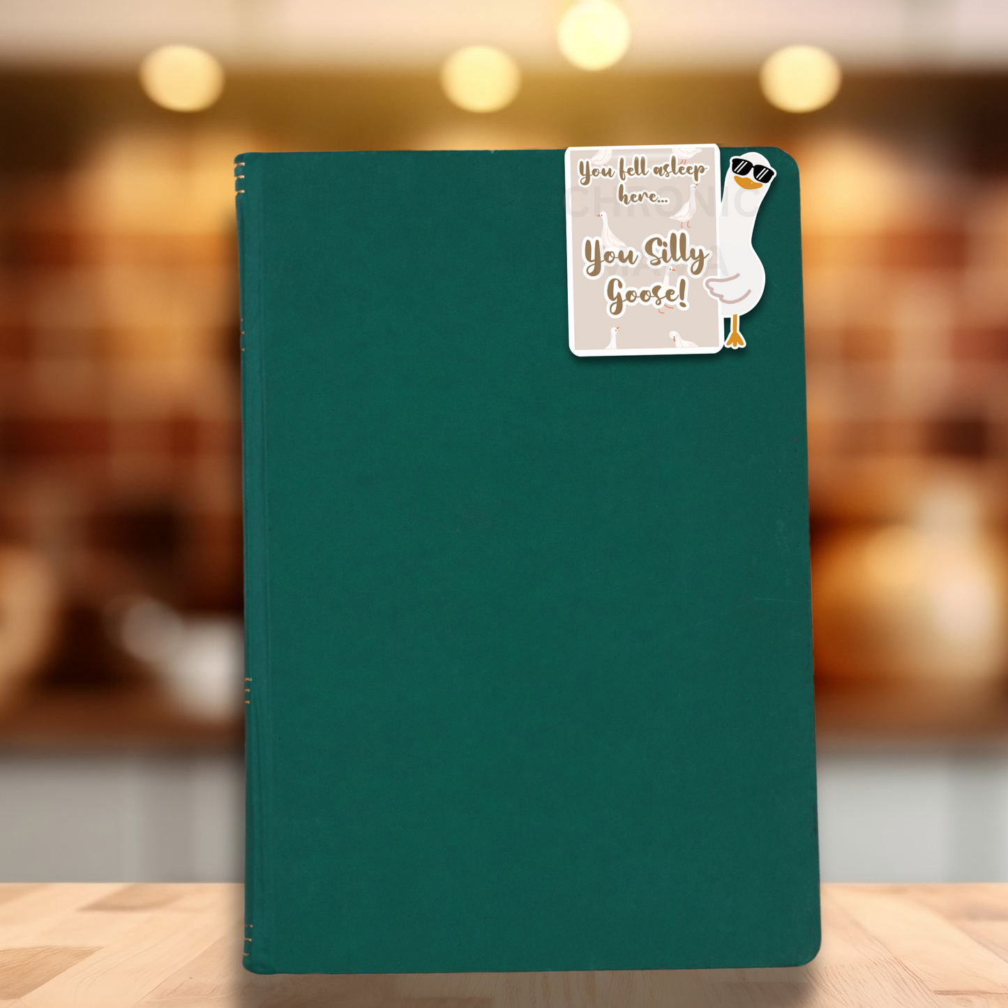 Silly Goose | Magnetic Bookmark For Book Lovers | Bookish