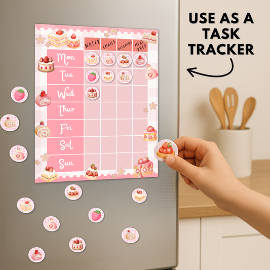 Gamer Magnetic Planner | Pill Tracker | Rewards Chart | Habit Tracker