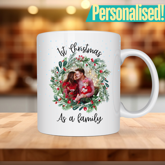 Custom 1st Christmas Mug