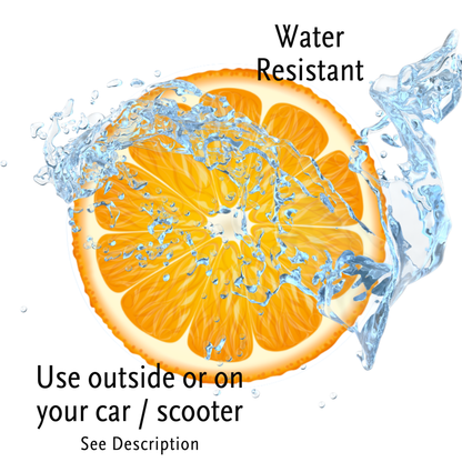 Mini Orange Slice Multipack | Vinyl Water Resistant Sticker