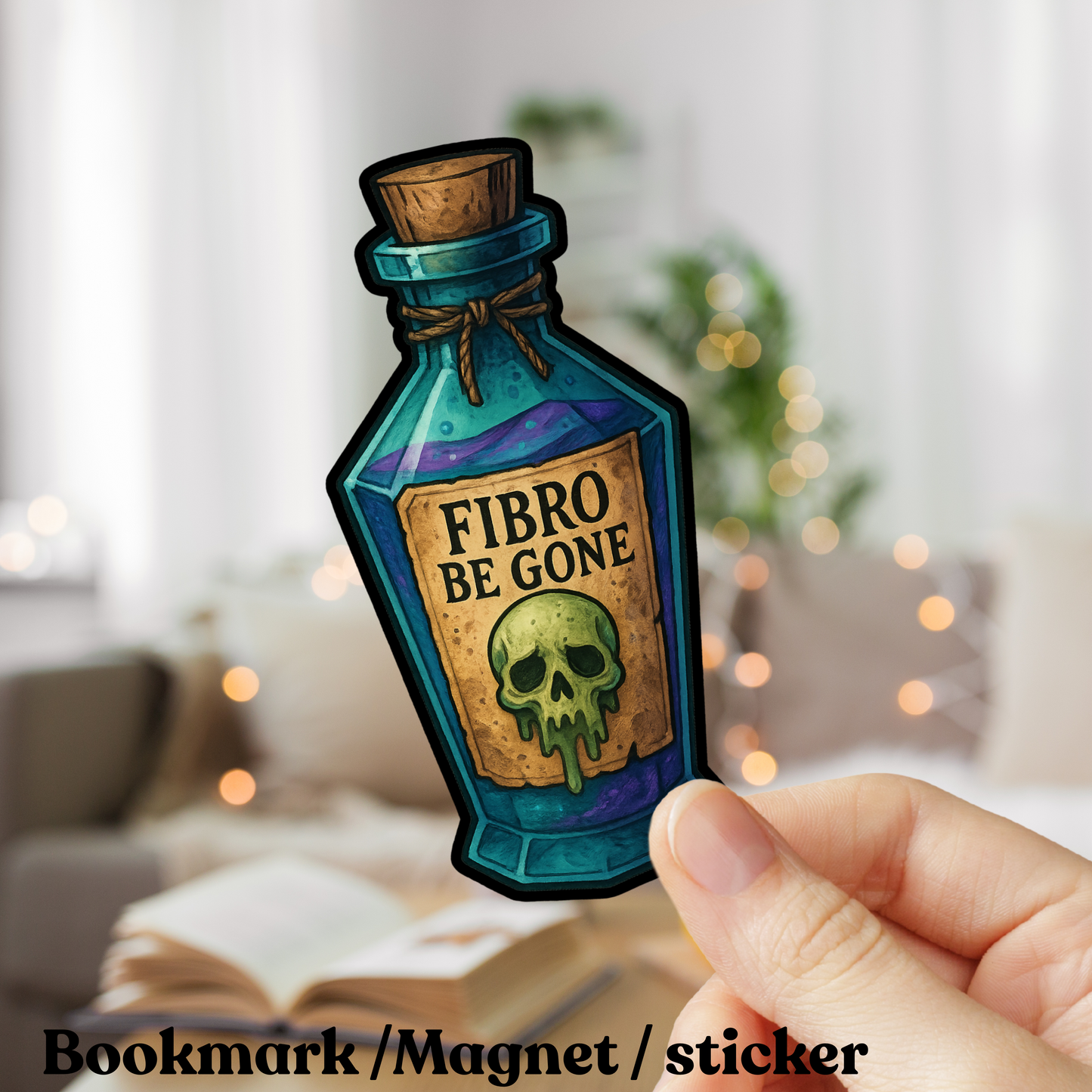 Potion Bottles | Magnets | - Chronic Illness Symptom Awareness Potions