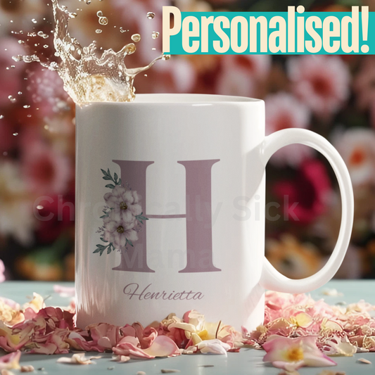 Custom Name Mug Personalised Gift Lilac