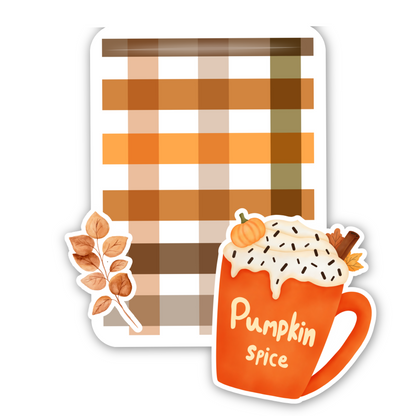 Pumpkin Spice | Autumn | Fall Lover | Magnetic Bookmark For Book Lovers | Bookish