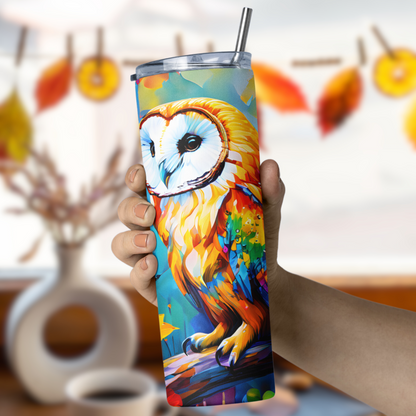 Rainbow Art Collection - Barn Owl One