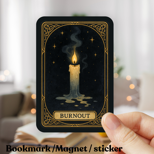 Tarot Deck | Bookmarks | - Chronic Illness Symptom Awareness Tarot Card