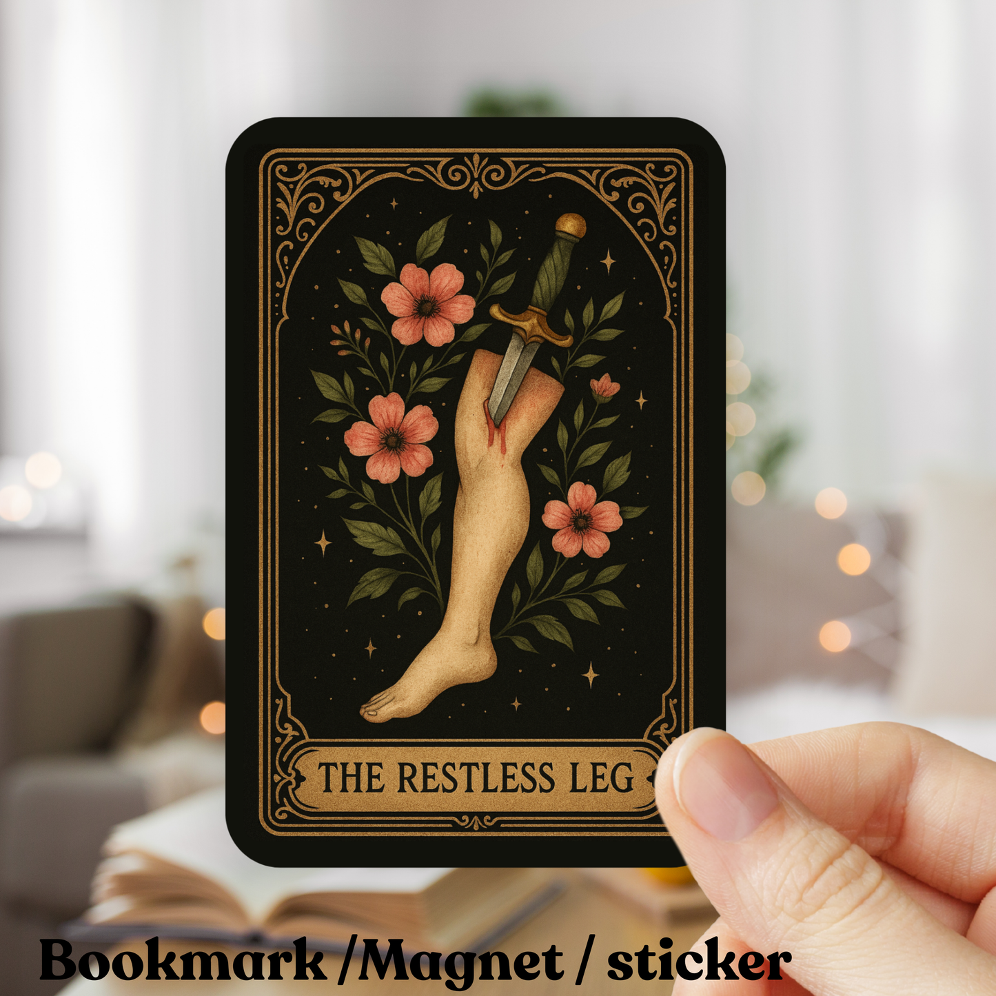 Tarot Deck | Bookmarks | - Chronic Illness Symptom Awareness Tarot Card