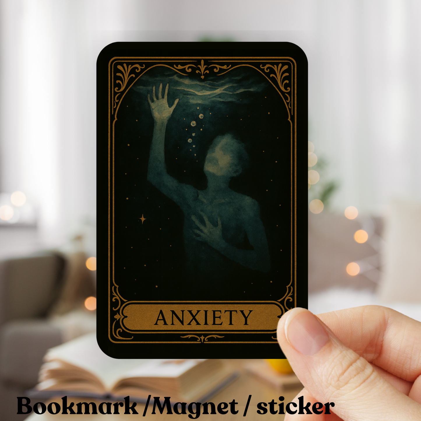 Tarot Deck | Bookmarks | - Chronic Illness Symptom Awareness Tarot Card