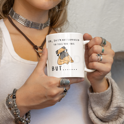 Funny Pug Mug