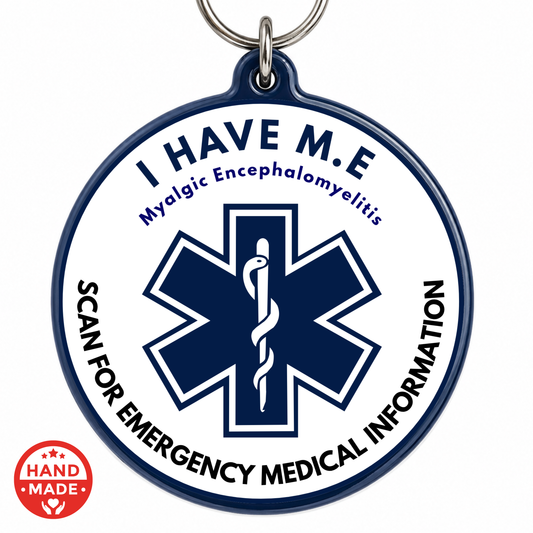 M.E MEDICAL TAG | Scannable NFC Keychain