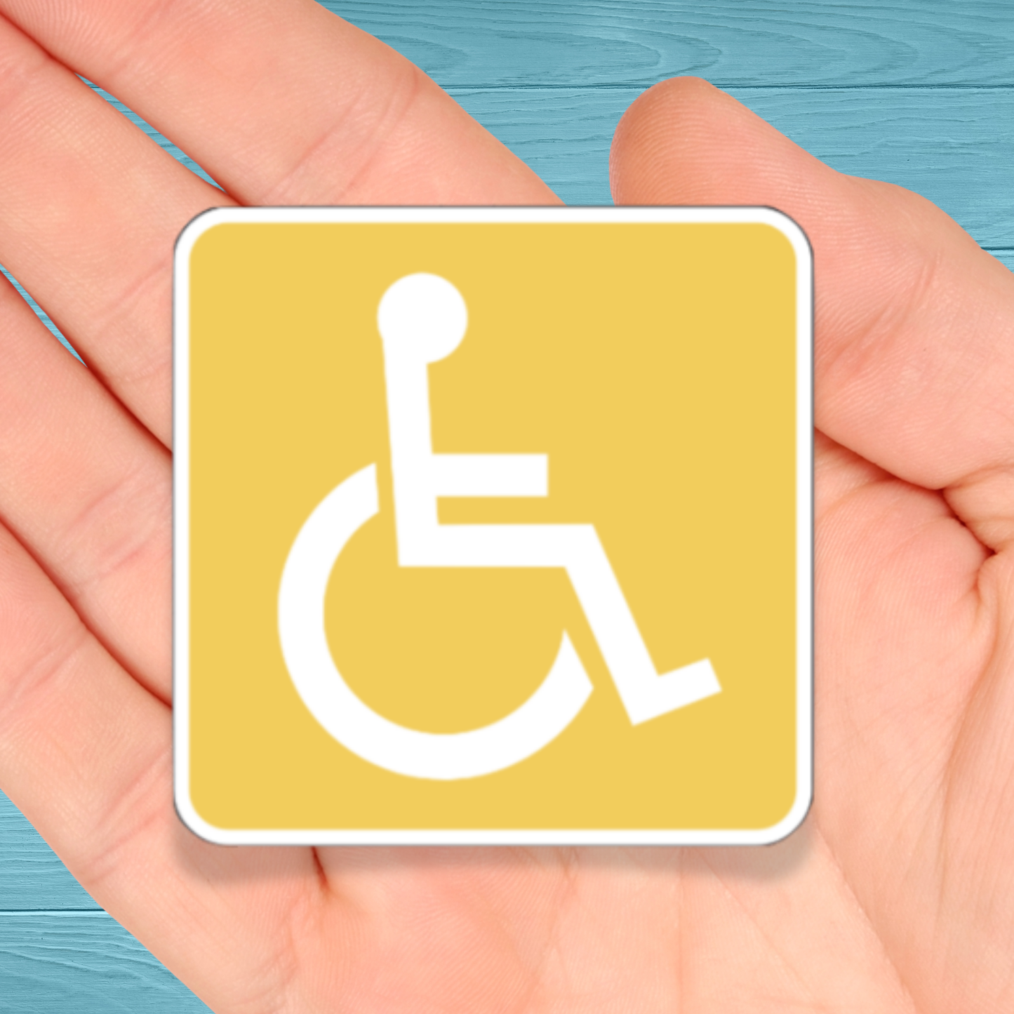 Disability Sticker | Chronic Illness Disability Awareness Vinyl Water Resistant Sticker