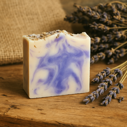 Lavender Bar Soap – Calming, Creamy &amp; Gentle on Skin