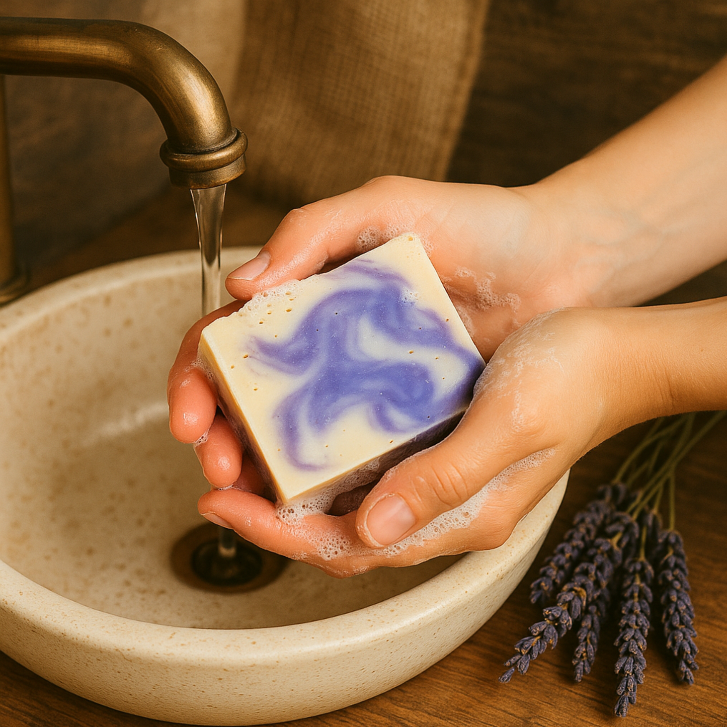 Lavender Bar Soap – Calming, Creamy &amp; Gentle on Skin