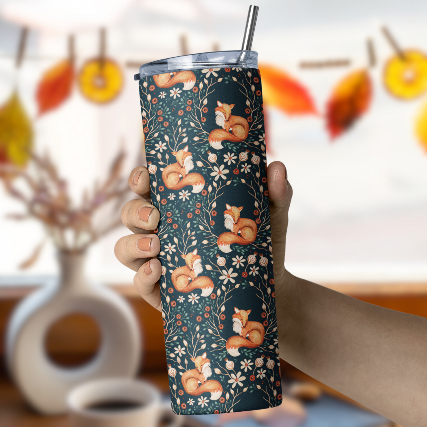 Autumn Fox Tumbler