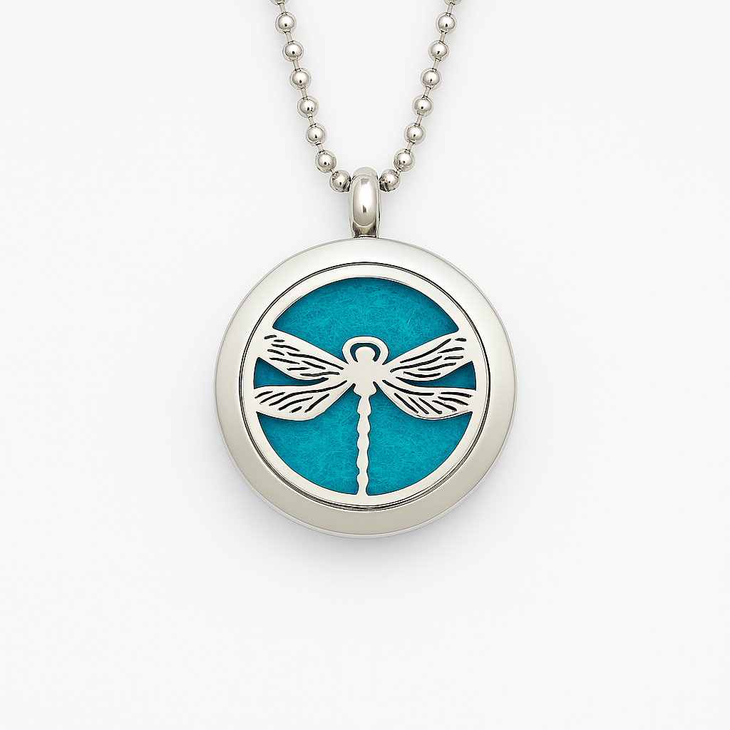 Dragonfly Aromatherapy Essential Oil Necklace | Natural Calm, Wherever You Go