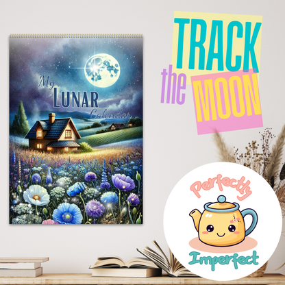 Chronic Illness Tracking Lunar Calendar For Tracking flares And Symptoms With Moon Phases