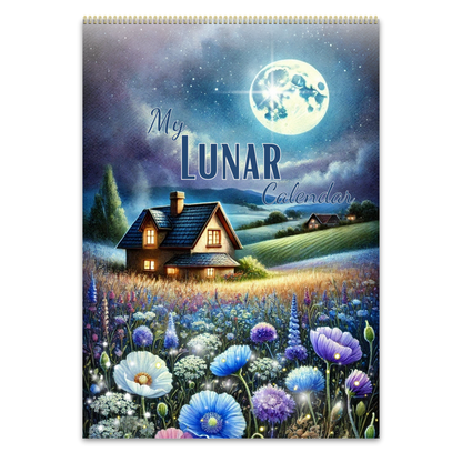 Chronic Illness Tracking Lunar Calendar For Tracking flares And Symptoms With Moon Phases