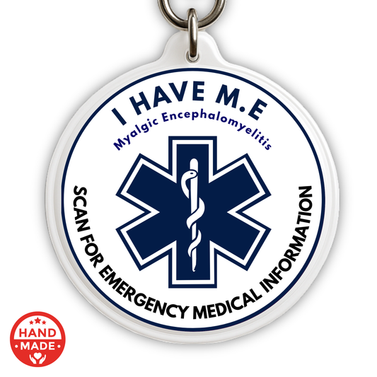 M.E MEDICAL TAG | Scannable NFC Keychain