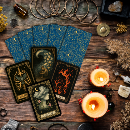 Tarot Deck | Bookmarks | - Chronic Illness Symptom Awareness Tarot Card