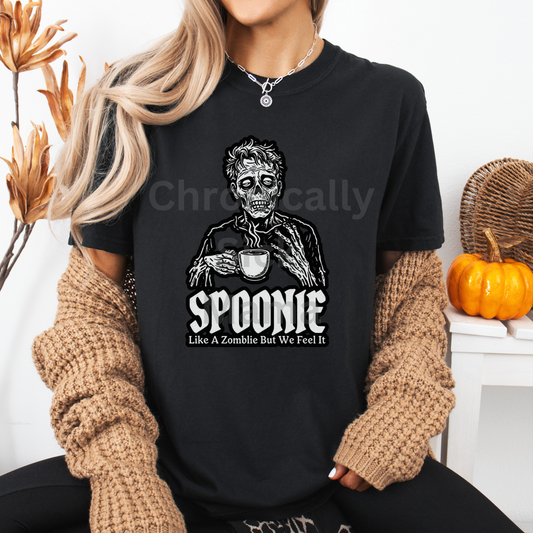 Spoonie Zombie Guy Tee