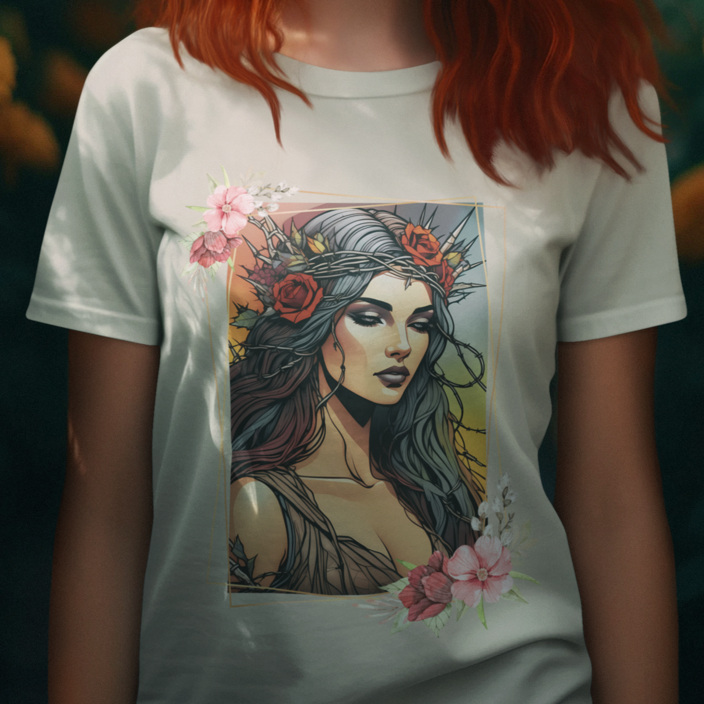 Chronic Queen Card 4 - Beauty in Pain T-shirt