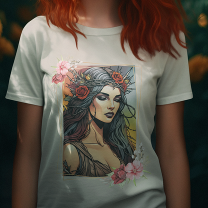 Chronic Queen Card 4 - Beauty in Pain T-shirt