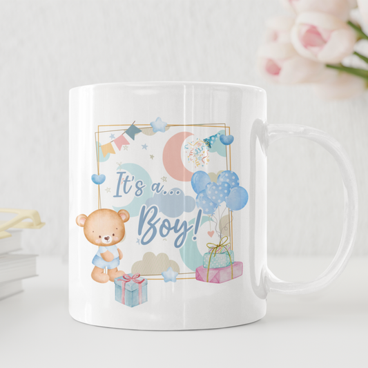 Its A Boy! New Baby Mug