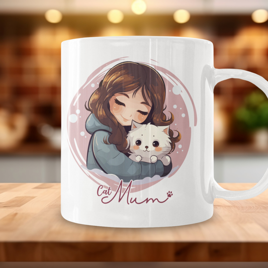 Cat Mum Gift Mug