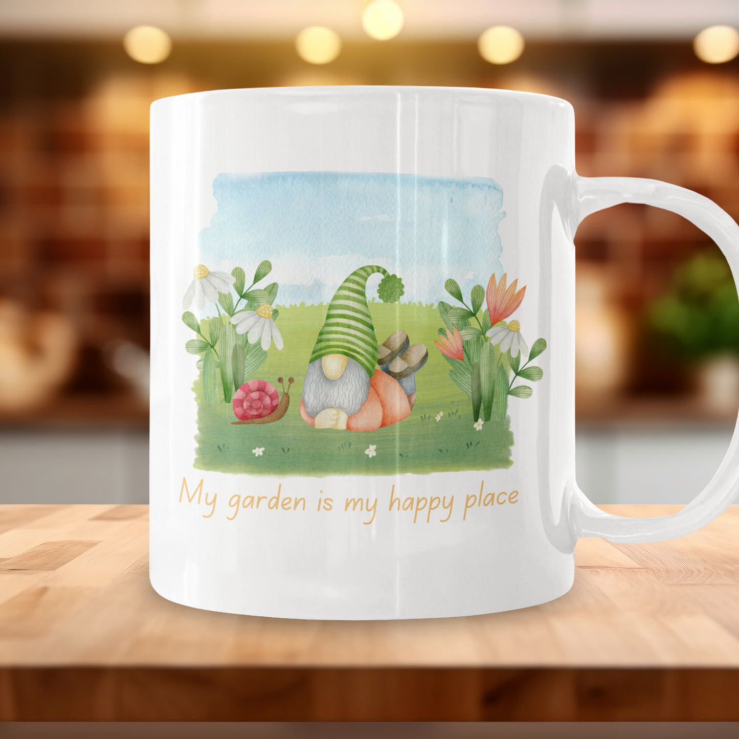 My Garden Is My Happy Place Mug