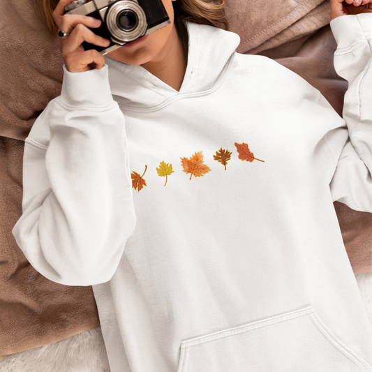 Autumn Leaves Hoodie – Cosy Fall Hoodie