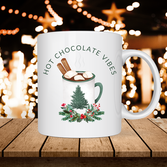 Hot Chocolate Vibes Cosy Christmas Mug