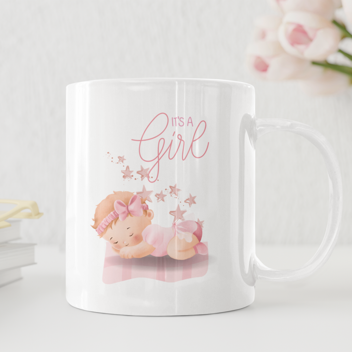 It's A Girl New Baby Mug