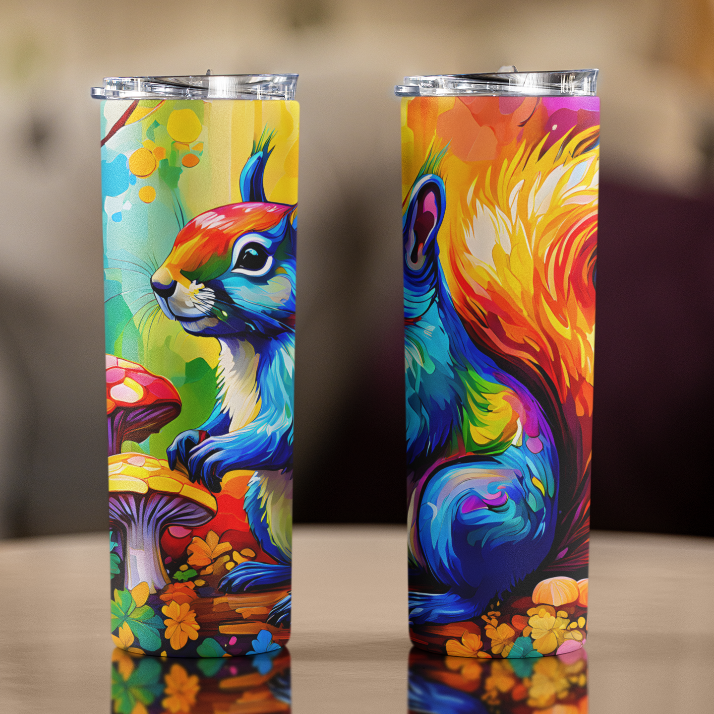 Rainbow Art Collection - Squirrel One