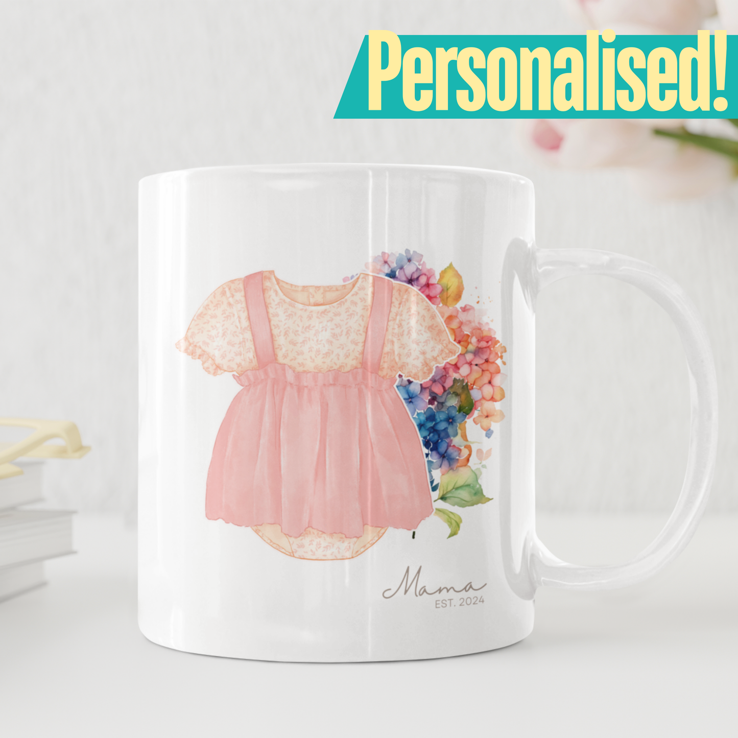 Custom New Baby Gift Mug