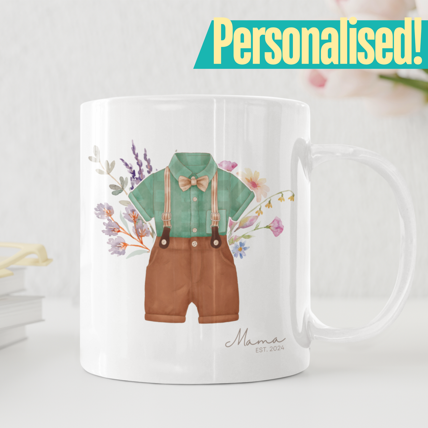 Custom New Baby Gift Mug