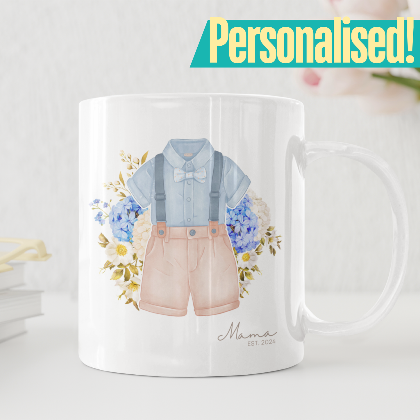 Custom New Baby Gift Mug