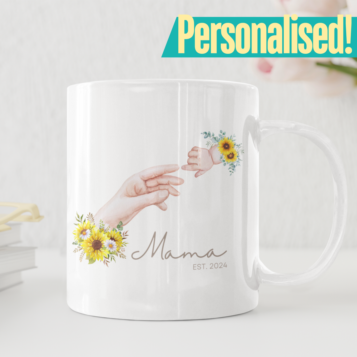 Custom New Baby Mug