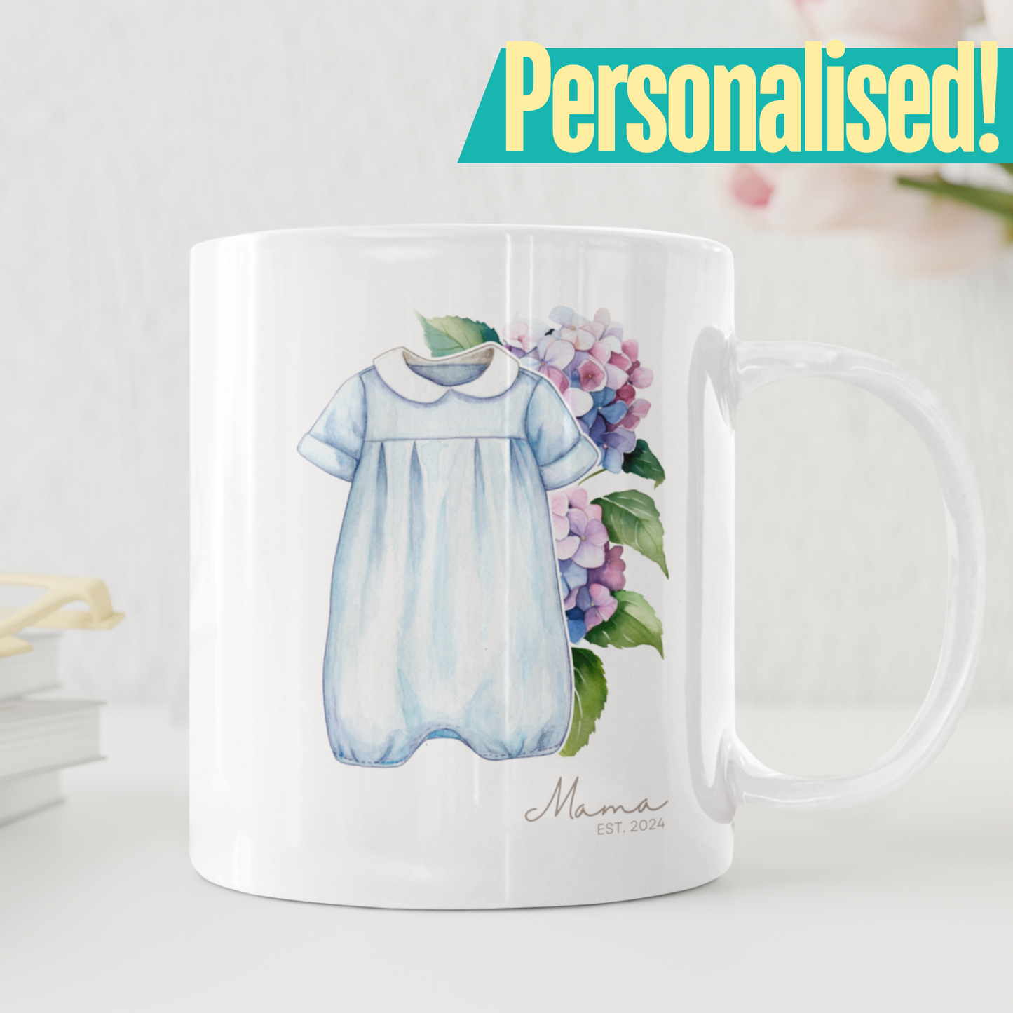 Custom New Baby Gift Mug