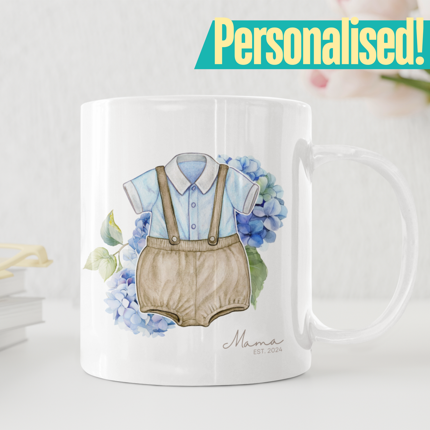 Custom New Baby Gift Mug