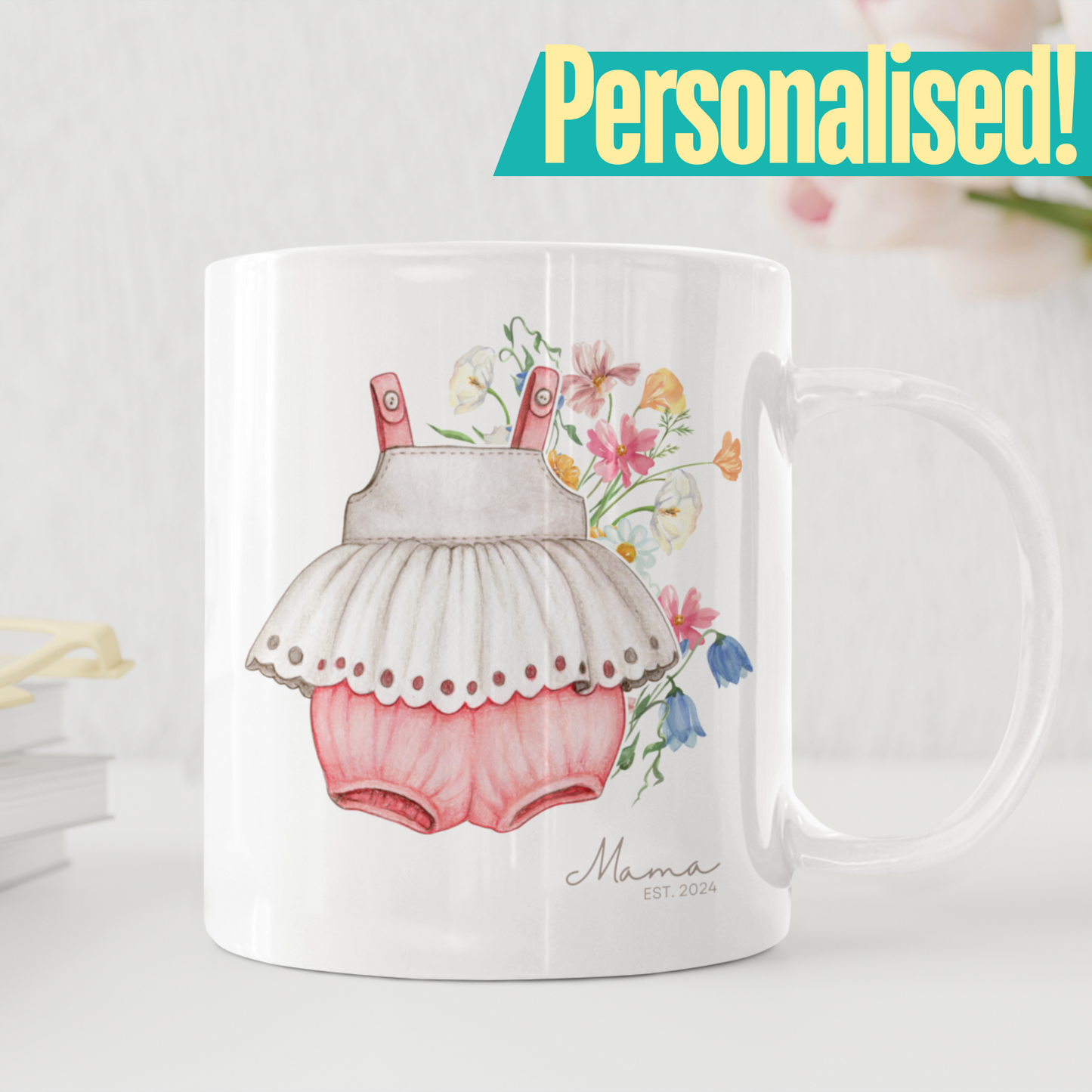 Custom New Baby Gift Mug